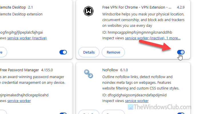 ChatGPT showing blank screen