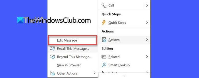 Edit Message Edit Message