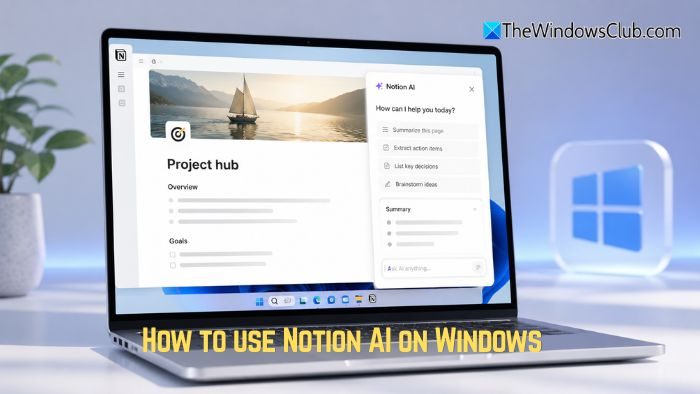 How to use Notion AI on Windows
