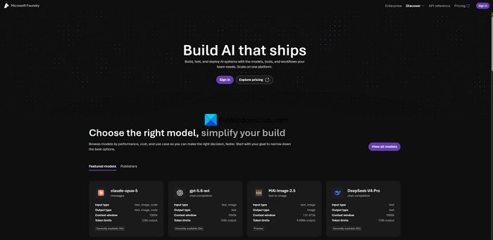 Microsoft Foundry