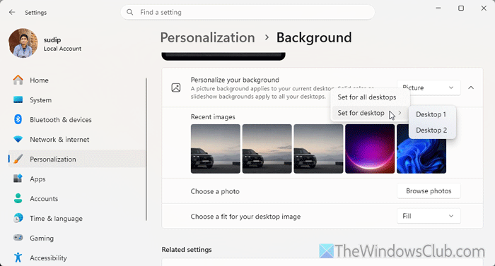 One monitor looks brighter than the other in Windows 11