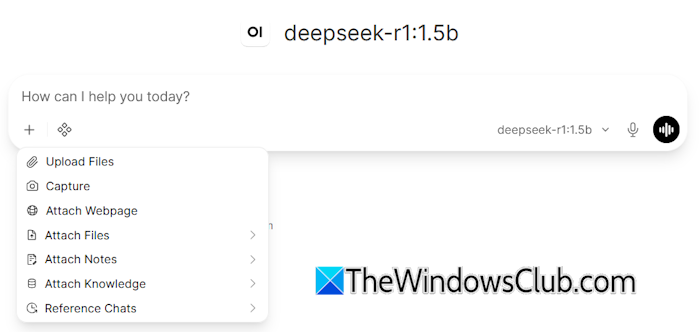 Open WebUI actions
