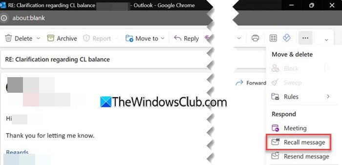 Outlook Web Recall Message Outlook Web Recall Message