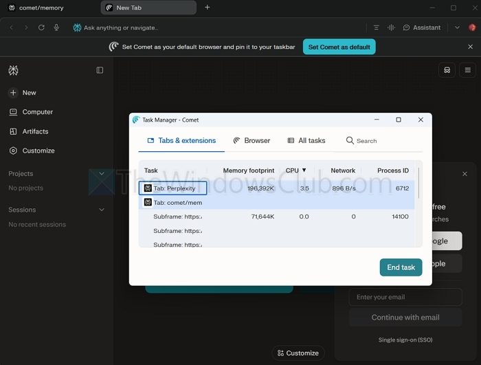 comet-task-manager