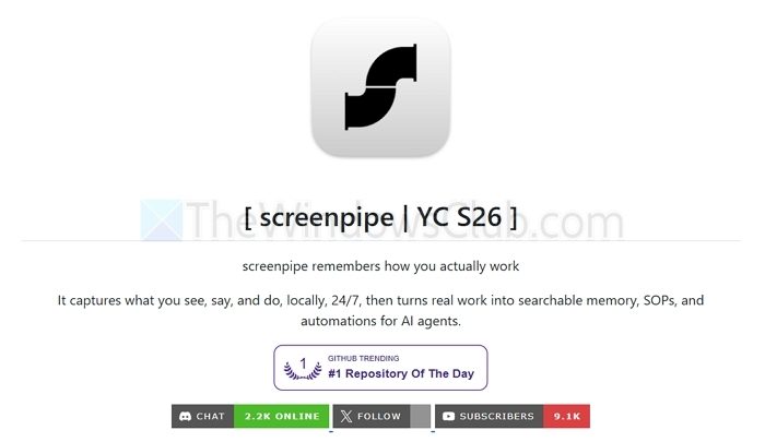 screenpipe