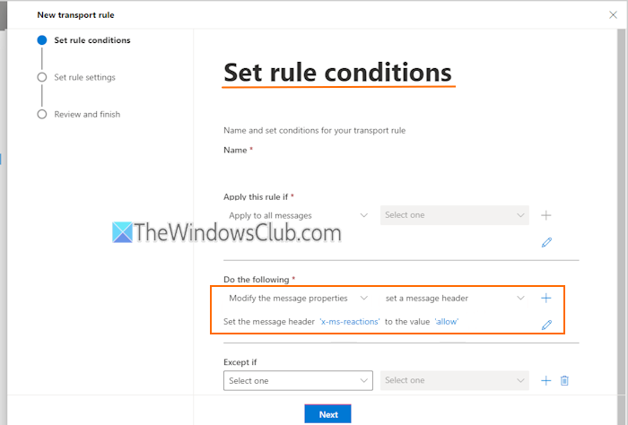 set rule name rule conditions set rule name rule conditions
