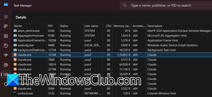Claude Desktop app not opening Claude Desktop app not opening