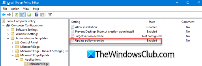 Disable Microsoft Edge updates Disable Microsoft Edge updates