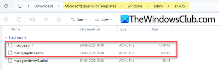 install Microsoft Edge policy templates install Microsoft Edge policy templates