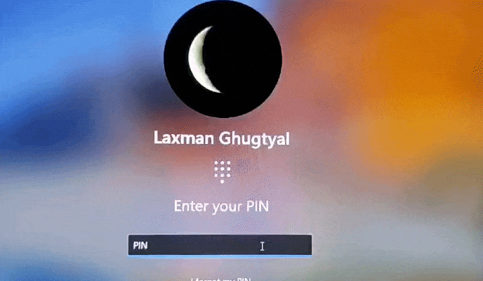 animated gif profile picture windows 11