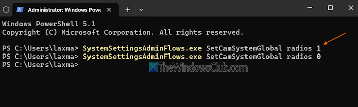 enable disable radio control access terminal enable disable radio control access terminal